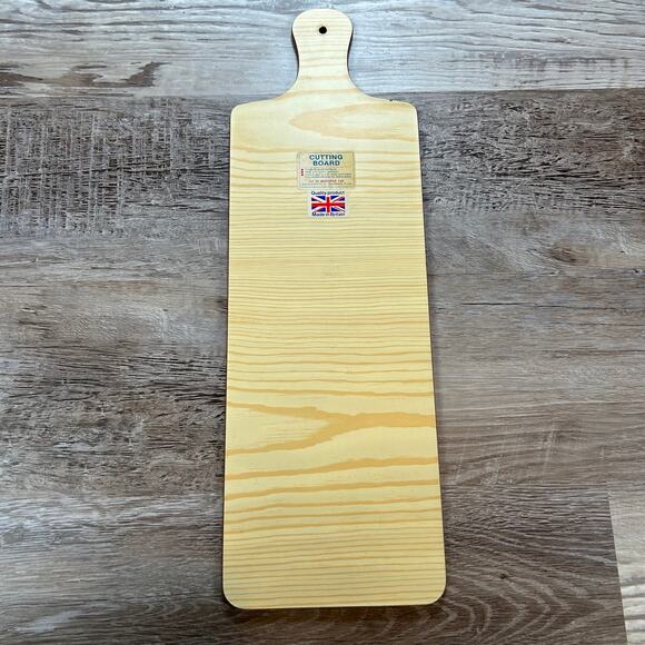 Vintage Garlic Cutting Board Charmaine Williamson Britain Art Kitchen Decor - Picture 5 of 6